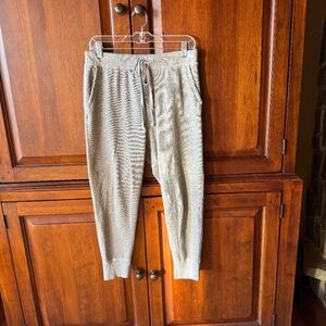 Nili Lotan Nolan Sweatpants, Heather Gray, Small